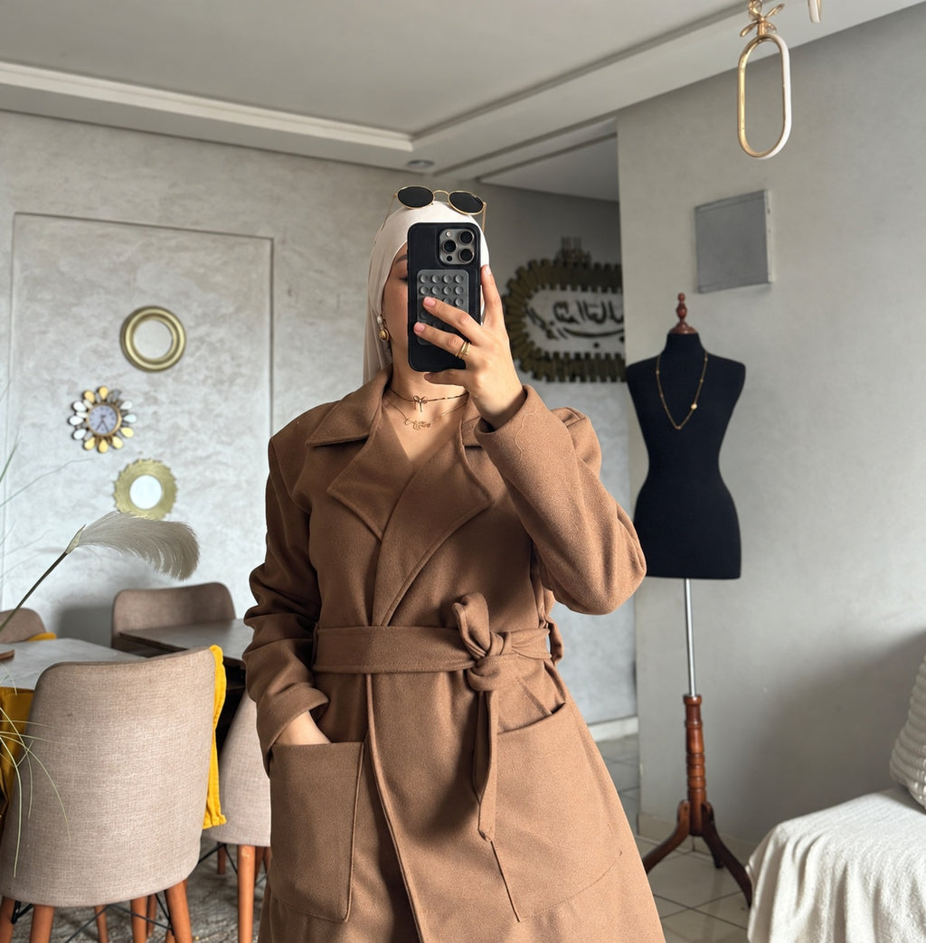 Manteau Cannelle